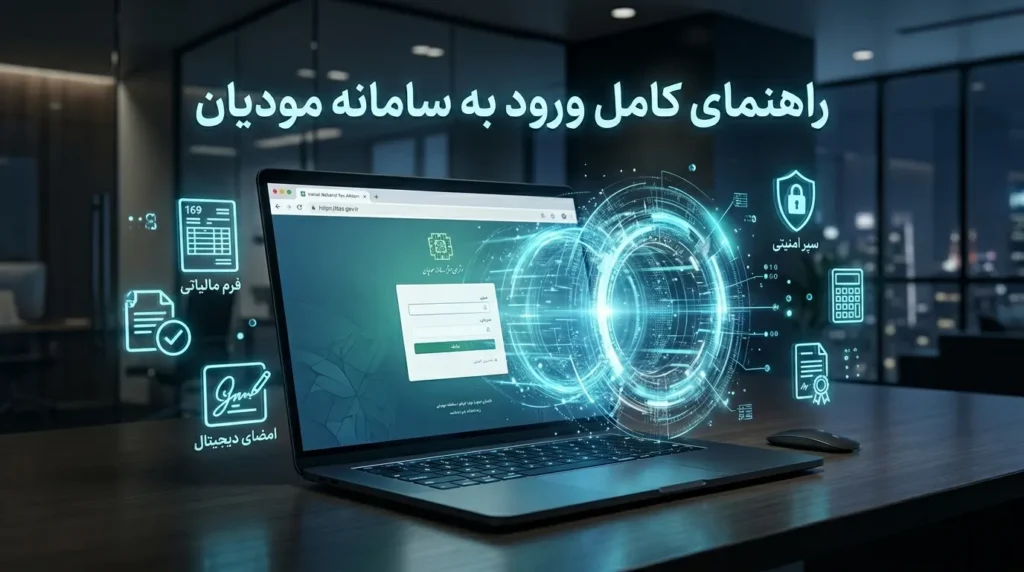 راهنمای کامل ورود به سامانه مودیان