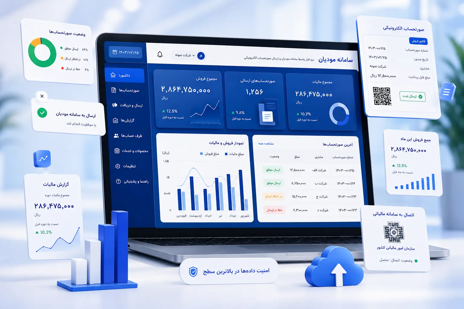 نرم افزار سامانه مودیان